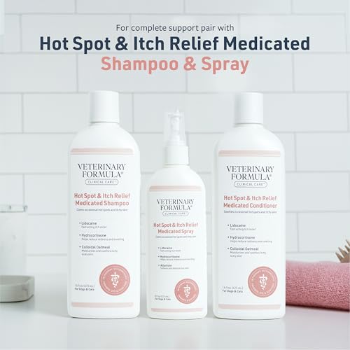 Image of Veterinary Formula Clinical Care Hot Spot & Itch Relief Conditioner, 16 oz