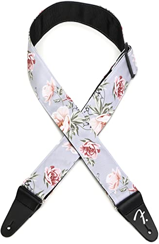 Sangle Fender Floral sur scène et en studio pour guitare