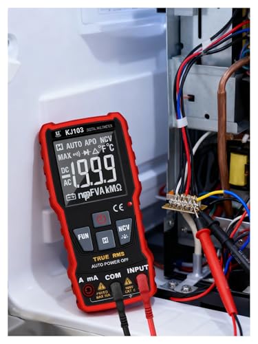 Multimètre numérique 600V AC/DC avec tension et capacité - 3