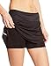 Mizuno Running Women's Jasmyn Sunset Skirt, Black/Charcoal, Large