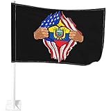 Fahne Ecuador Blut In Mir Außenbanner Langlebig Garten Fahnen Polyester Dekoration Banner Für Rasen Souvenirs 90X150Cm