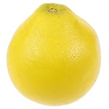GRIRIW Künstliche Pomelo Deko Schaumstoffmodell Realistische Grapefruit Obstdeko Vielseitig für Obstladen Wohnräume Büro Party Dekoration