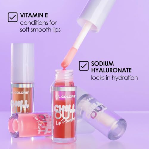 Image of L.A. COLORS Chill Out Lip Plumper, Pinky Cool CLG468