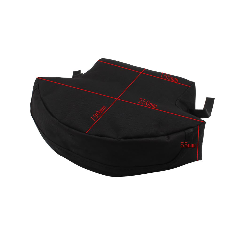 Generico Borsa Portaoggetti per Portapacchi Posteriore per BMW R1250GS R1200GS F850GS F750GS 2013-2024 Borsa Attrezzi Moto Impermeabile
