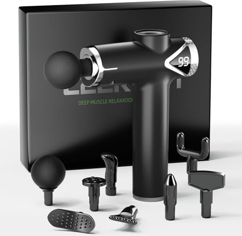 Image of LEERCON Massage Gun Deep Tissue Muscle Back Massager for Pain Relief