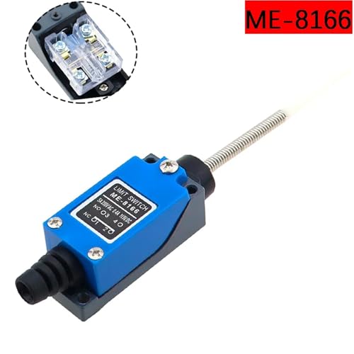 Interruptor de límite ME-8166 tipo varilla flexible AC 250V 5A 2