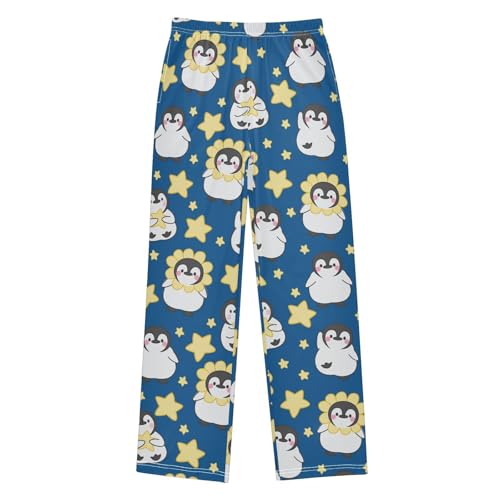 visesunny Boys' Pants Funny Cute Pattern Printing Jogger Sweat Pants Elastic Waist Long Bottoms Trousers with Pockets S-XL