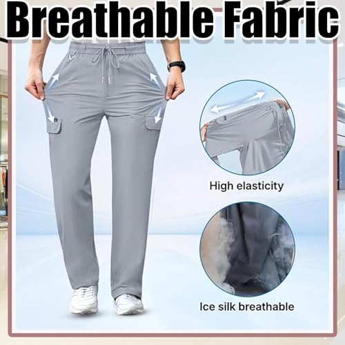 Comforflex - Men's Multi-Pocket Stretch Comfort Outdoor Casual Pants, Comforflex - Ultra Comfort Flex Fit Cargo Pants4