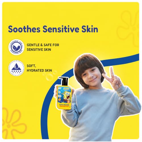 Image of Gentle Cleansing Shampoo for Kids boys 3-7 Year | Pediatrician Certified & 100% Vegan | Tear-Free & pH Balanced | Orange & Chamomile Extract | Mild Daily Scalp Cleanser | 200ml