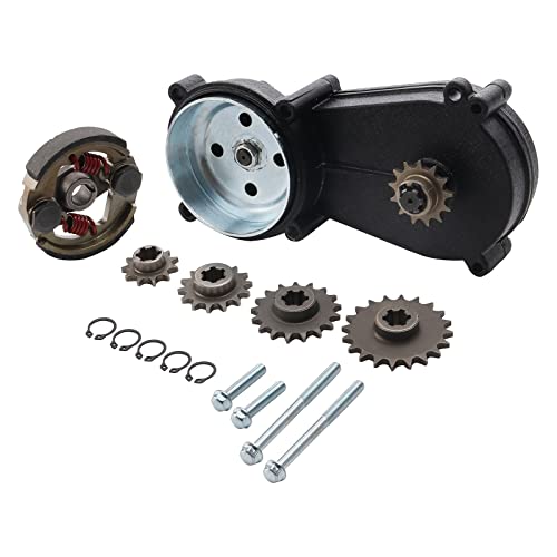 Mofans Atv Transmission Gear Box Clutch Kit Fit For 2 Stroke Pocket Mini Bike Motorcycle Atv T8F 11T 13T 14T 17T 20T Teeth #TOP3