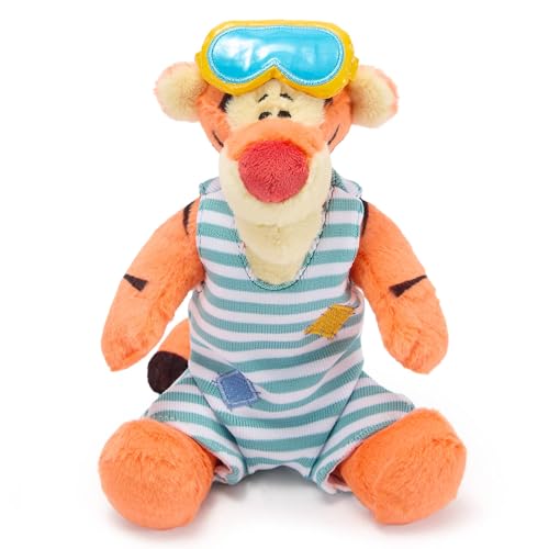 Disney Store Official, Tigger, Peluche pequeño con bañador, 22 cm de Alto, Peluche de Verano Disney Store Official, Tigger, Peluche pequeño con bañador, 22 cm de Alto, Peluche de Verano