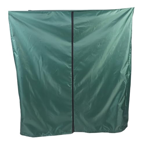 iplusmile Cubierta del IBC Tanque de Agua de Barril de Lluvia Tapa de Barril de Agua Bolsa de Agua Cubierta Protectora Impermeable Cubierta del Tanque de Agua Tela Oxford 210d Verde