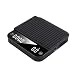ShanSon Mini Coffee Scale with Timer,0.1g High Precision Espresso Scale,2kg/0.1g Digital Kitchen Scale with Flow Rate,USB-C Rechargeable,Waterproof Surface,Auto Timer for Pour Over & Espresso,Black