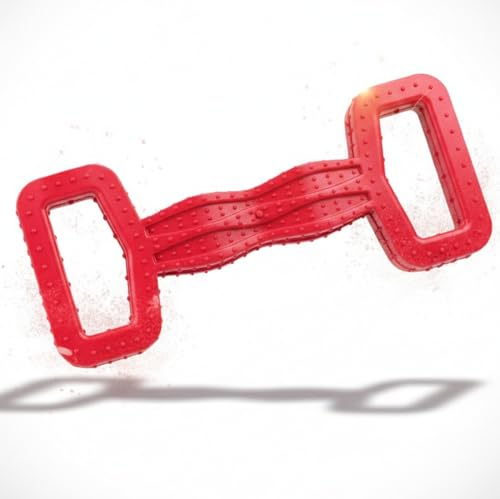 Fuzzl Riccio in Gomma Ecologica con Dispenser per Snack e Corda da Gioco per Cani - Viola