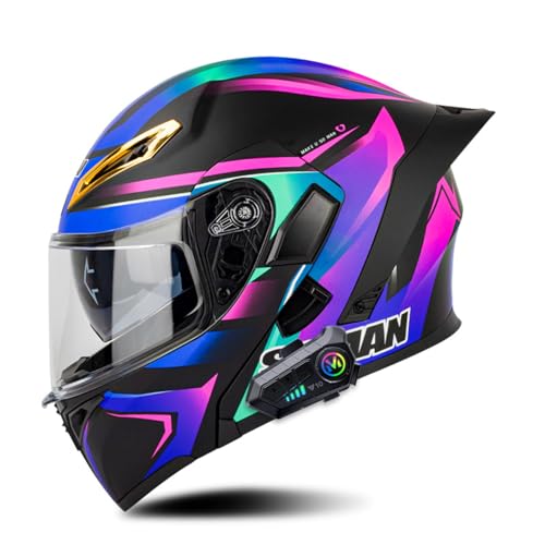 AK-Z1Y95 �V�X�e�� �t���b�v�A�b�v �w�����b�g �t���t�F�C�X Bluetooth�Ή��\ �����Y ���f�B�[�X �_�u�������Y �C���i�[�X���[�N�T���V�F�[�h ���O���h�~ UV�J�b�g �O���A�h�~ �ϏՌ��� �j�����p �l�G�ʗp (XL,SM09)