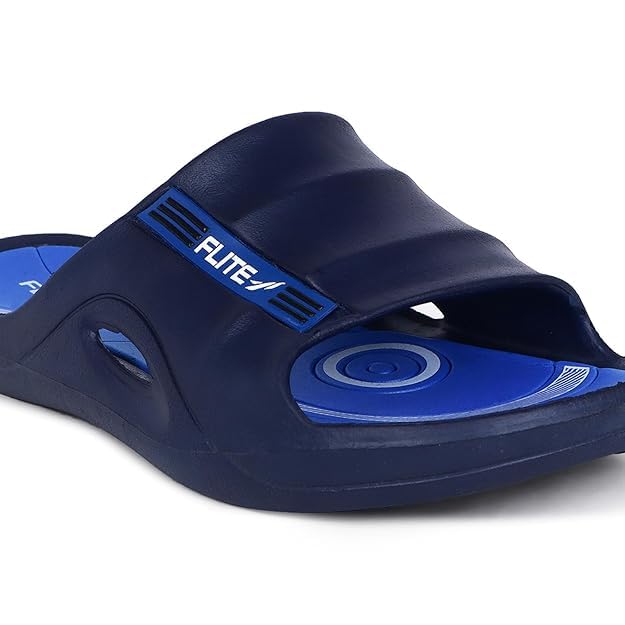 Image of FLITE Slides for Men | FL 185 Comfortable Casual Slippers | Lightweight EVA Sole, PVC Upper