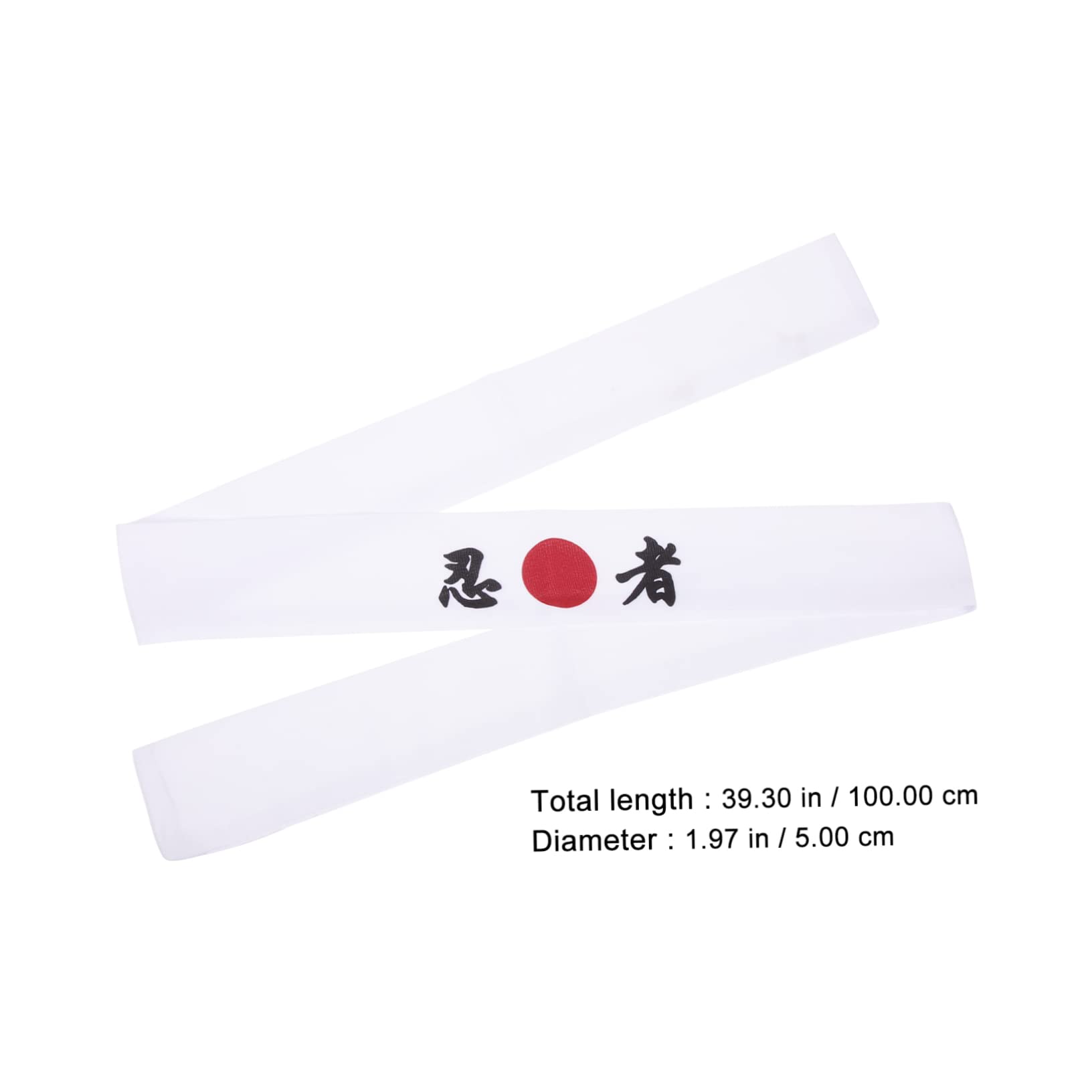 BESPORTBLE Karate Supply Japanese Chef Headband Comfortable Portable Band for Hair One Size Fits