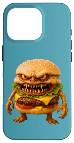 Italian Brainrot AI-Generated Character Burger/Evilburger X}zP[X iPhone 16 Pro p