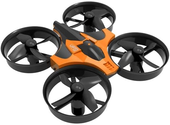 ТоуAE - Mini RC Quadcopter W 3 Pcs ßаttеrу 2.4G Four-axis Aircraft Ԁrопе Headless Mode Remote Control PK EACHINEs 010 JJRCs H36 (Orange 1 ßаttеrу)