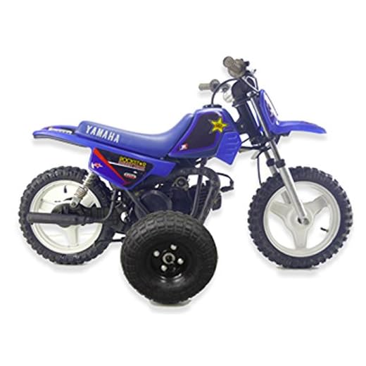 BYP_MFG_INC Adjustable Height Yamaha PW50 PW 50 Kids Youth - Training Wheels ONLY -