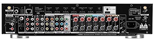 Marantz NR1710 UHD AV Receiver (2019 Model) – Slim 7.2 Channel Amp | Wi-Fi, Bluetooth, HEOS + Alexa | Auto Low Latency Mode for Xbox One | Immersive Movies, Music & Gaming | Smart Home Automation - Thumbnail 5