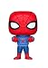 Produktbild Funko POP! Bobble: Marvel: Holiday Spider-Man mit Ugly Sweater - Marvel Comics - Vinyl-Sammelfigur - Geschenkidee - Offizielle Handelswaren - Spielzeug Für Kinder und Erwachsene