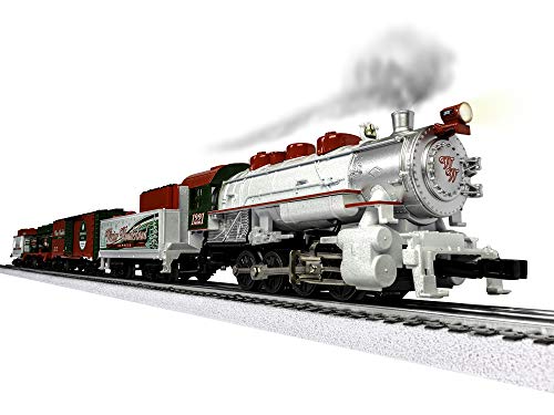 Lionel Winter Wonderland Lionchief 0-8-0 Set With Bluetooth Capability, Electric O Gauge Train Set With Remote #TOP2