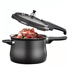 Trfvdverd TRFVDVERD Elektryczny Szybkowar Czarny 1L