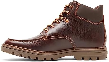 Rockport Men's Weather Or Not Moc Toe Boot Ankle, Monks Robe Leather, 11.5 | Image 4