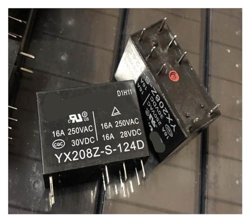 Relais 24V YX208Z-S-124D pour réparer une carte de puissance de 16A