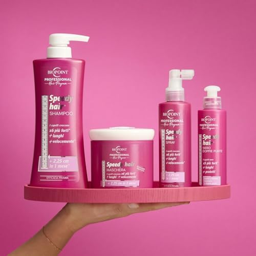 BIOPOINT SPEEDY HAIR SHAMPOO - Shampoing réconfortant pour cheveux normaux à frisés - Stimule la croissance et renforce 