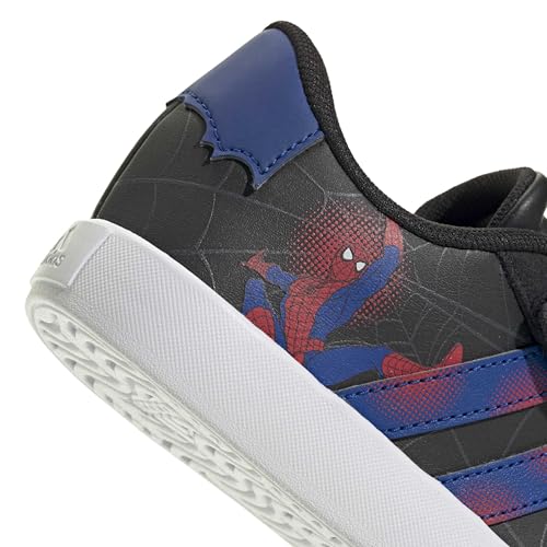 Image of adidas Kids' VL Court 3.0 Elastic Lace & Strap Shoe