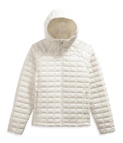 The North Face Women's Thermoball Hooded Jacket, White Dune, Large - image 6