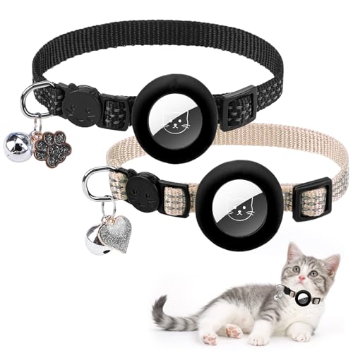 PUPTECK Reflective Breakaway Cat Collar