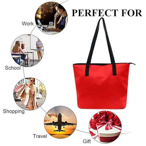 Bolso tipo tote para mujer, de cuero suave, con cremallera, gran capacidad, estilo hobo y satchel, informal, para hombro y compras miniatura 4