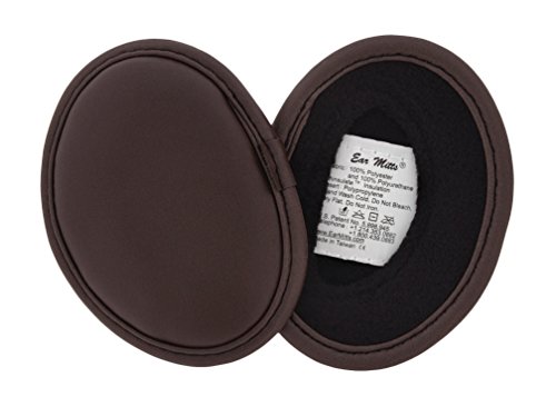 EAR MITTS® Bandless Ear Muffs For Men & Women, Soft Winter Ear Warmers, 2 Sizes