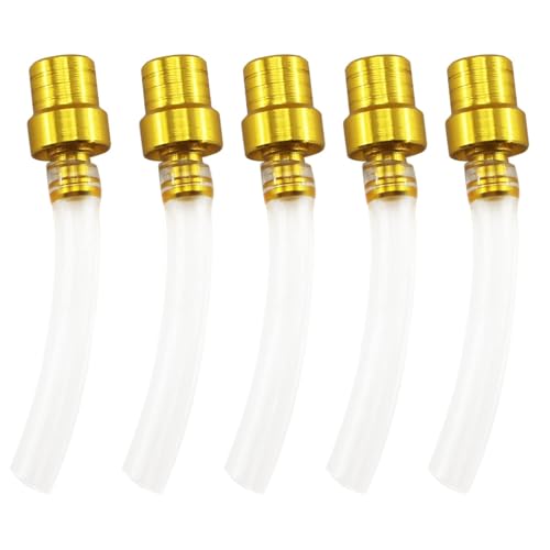 Image of PRO BAT 5 Pack CNC Motorcycle Gas Cap Two-way Breather Tube Vent for Dirt Bike Pit Bike ATV All Factory CRF XR CR All Quads All Off-road Motorcycle