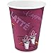 Solo Symphony Design Paper Hot Cups 12 oz 20 Packs of 50, Total 1,000 Cups