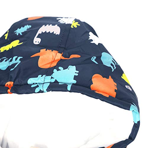 Baby Toddler Girls Boys Waistcoat Coat Autumn Winter Clothes 2-6 Years Old,Kid Cartoon Dinosaur Hooded Tops Vest (5-6 Years Old, Navy) #TOP4