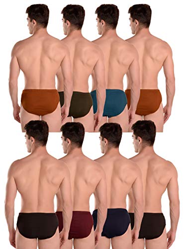 Image of Men's Cotton Briefs Under Innerwear Combo (Pack of 8)