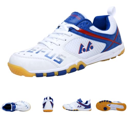 clofab Tischtennis-Schuhe Herren Damen Sportschuhe Stadion Ping-Pong-Schuhe...