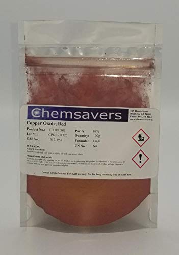 Copper(I) Oxide, (Cuprous Oxide), Red, 99%, 100g