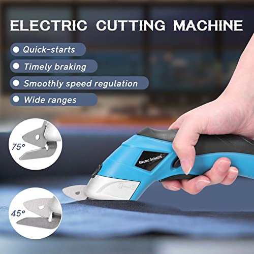 Rechargeable 4V Cordless Scissors for Fabric & Cardboard