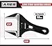 ARES 70303-53mm Stubby Adjustable Wrench - Stubby, Ultra Thin Design for Quick Access to Tight Spaces - Mouth is 30 Percent Deeper than Normal