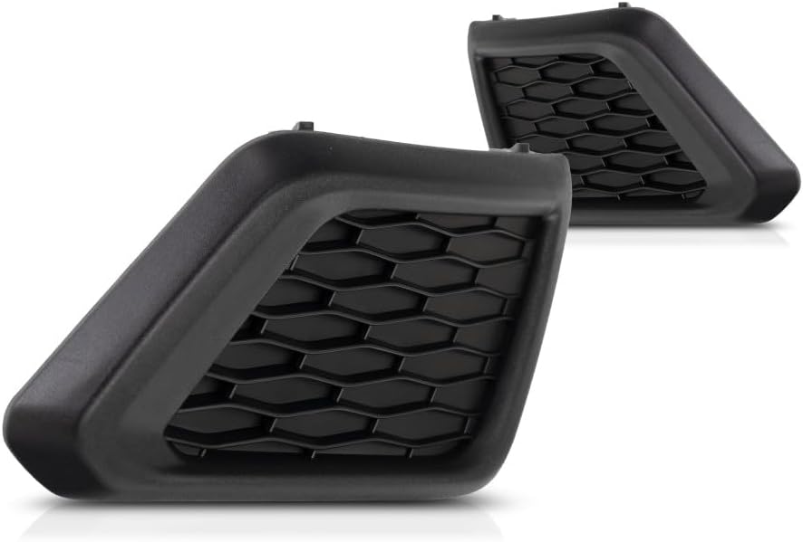 For Nissan Rogue 2014 2015 2016 Fog Light Cover Driver and Passenger Side | Pair | PP Plastic | Replacement For NI1038131, NI1039131 | 615343972770, 622564BA0A