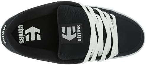 Etnies Men's Kingpin Skate Sneakers Shoes Casual-Black, Navy/White, 15 | Image 4