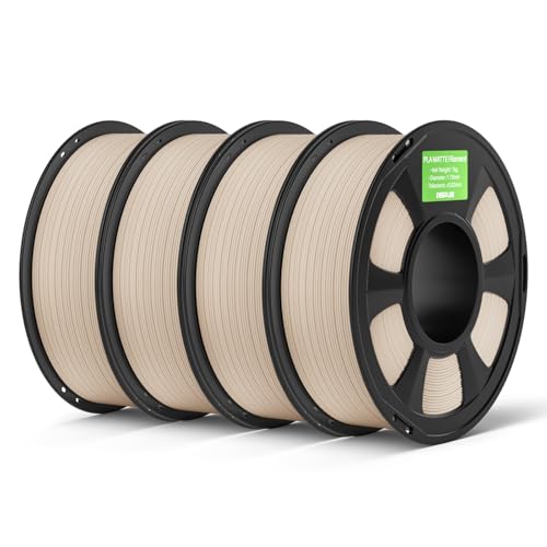 DEEPLEE Matte PLA Filament 1.75mm Beige 4kg(Plastic Spool)