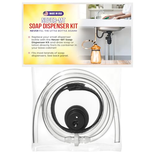 Never - MT - Kitchen Sink Soap Dispenser Extension Tube Kit -…