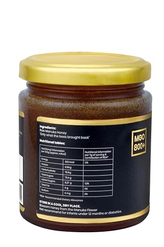 Image of Genuine Manuka Honey MGO 800+, 100% Natural, New Zealand (125g)