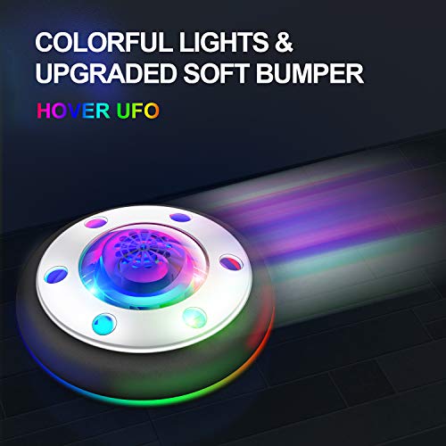 image for WisToyz Kids Toys Hover Soccer Ball Set Rechargeable Air Soccer, Indoo